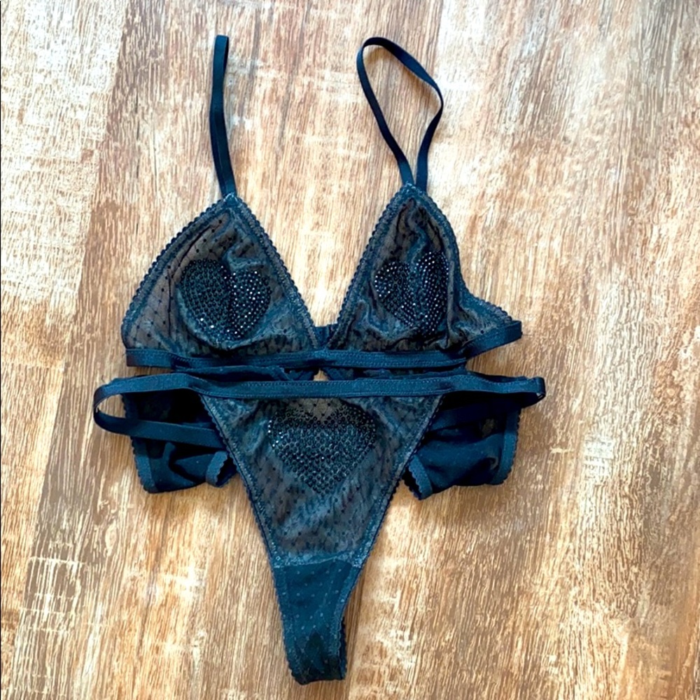 Victoria’s Secret Lace Thong Teddy